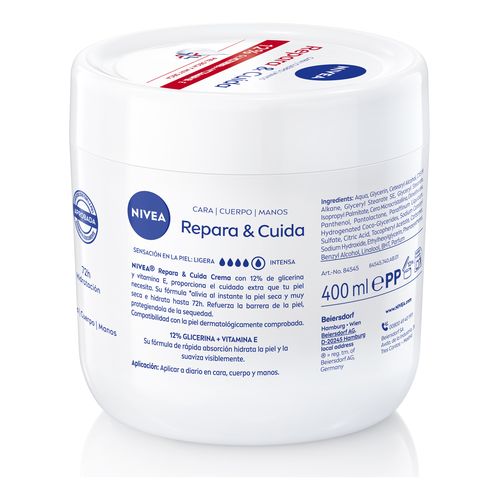 Repara & Cuida 12% Glicerina y Vitamina E