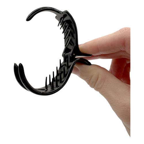 Pinza Pl&aacute;stico Negra