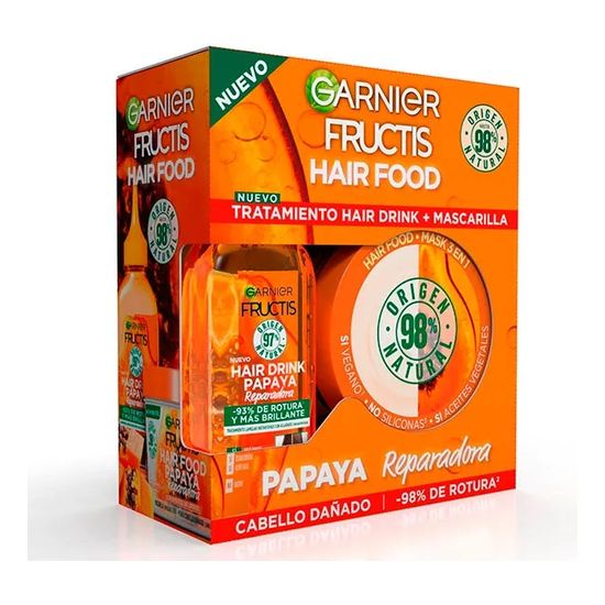 Hair Food Papaya Reparadora Set