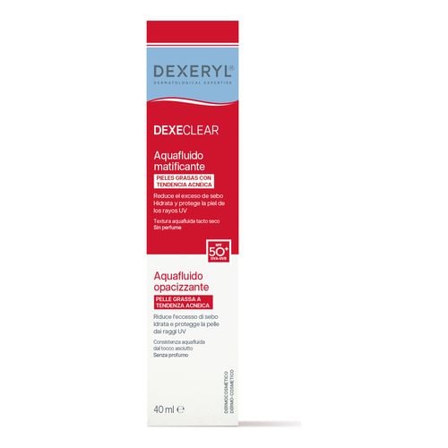 DEXECLEAR Aquafluido Matificante SPF50+
