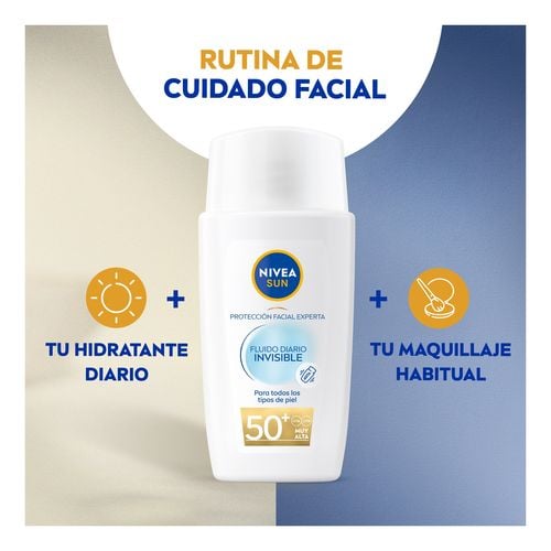 Fluido Uv Rosto Diário Invisível Fp 50+