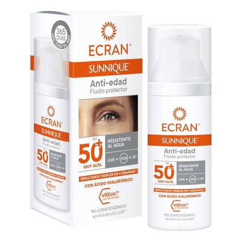 Ecran Sunnique Facial anti-arrugas SPF 50