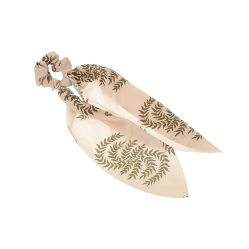 Coletero Arrugado Estampado Lazo 
