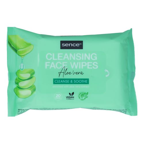 Toalhitas de Limpeza com Aloe Vera