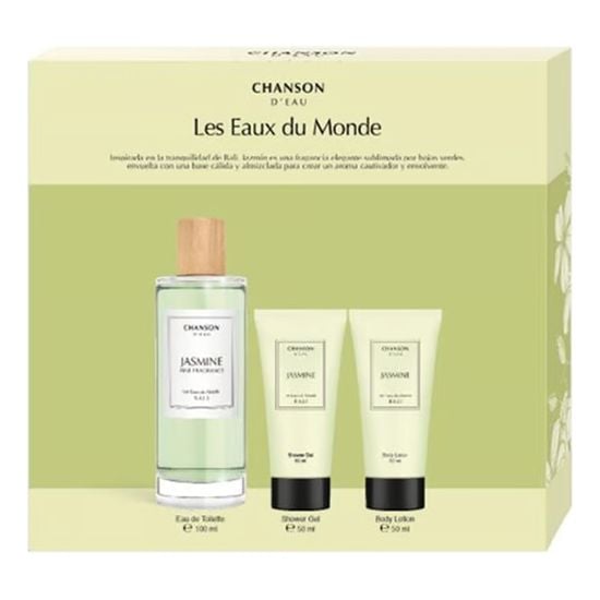 Les Eaux du Monde Jasmine Edt Coffret