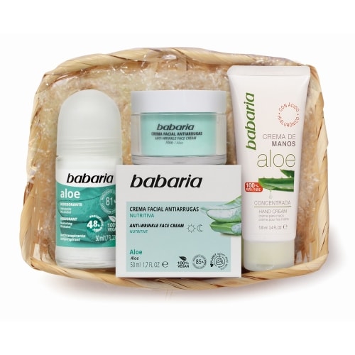 Cesta Aloe Crema Antiarrugas