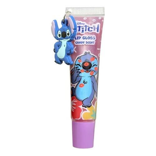 Stitch + Angel Labial con Charm