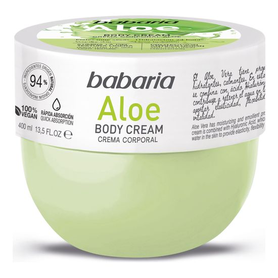 Body Cream Aloe Vera