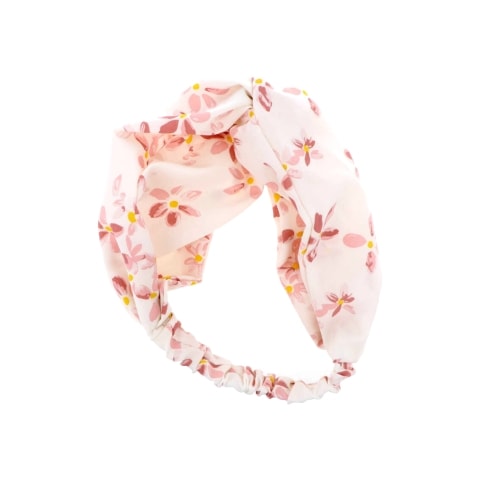 Bandana Rosa Palo Estampado Flores
