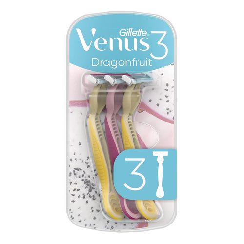 GILLETE VENUS DRAGONFRUIT 3 DESECHABLES