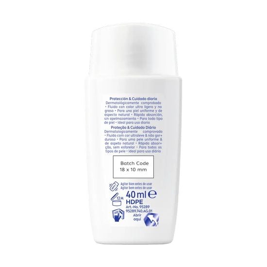 Fluido Solar Diario Ultra Ligero Tono Medio Spf 50+