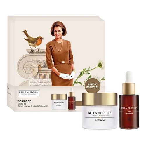 Splendor Crema Día + Sérum Iluminador Antioxidante