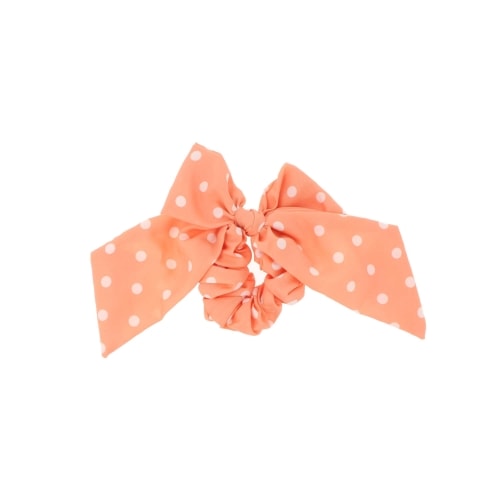 Coletero Arrugado Estampado Lazo