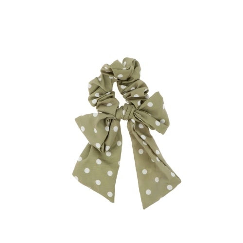 Coletero Arrugado Estampado Lazo