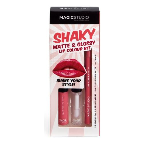 Shaky Matte & Glossy Lip Colour Kit