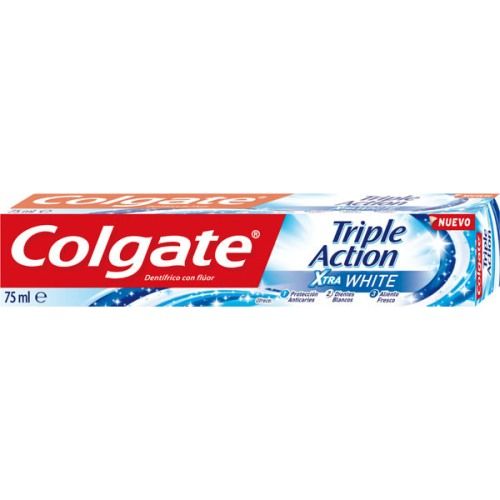 Colgate Triple Acción Blanqueadora Extra White En Aromas