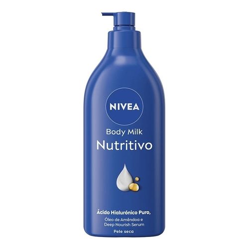 Nivea Melhor Dto! Nutritivo Xxl 625 Ml Leite Corporal Peles Muito Secas