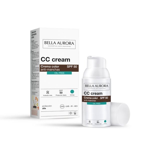 CC Cream Oil Free Spf50