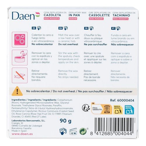 Cazoleta Rosa de Mosqueta