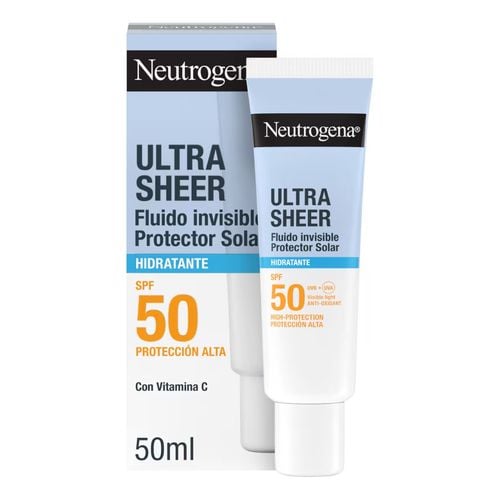 Ultra Sheer Fluido Invisible Hidratante Spf50