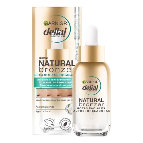 Natural Bronzer Gotas Faciales Autobronceadoras
