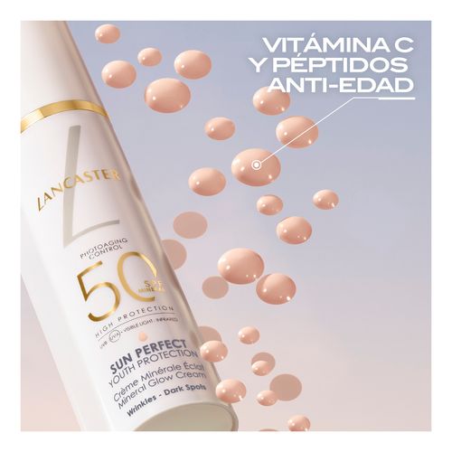 LANCASTER SUN PERFECT SUN ILLUMINATING CREAM SPF30 PROTECTOR SOLAR FACIAL ANTIEDAD