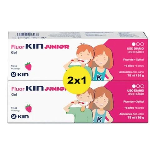 Fluor Kin Infantil Duplo