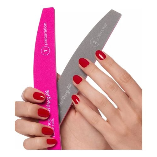 Lima Trapezoidal Studio Nails 2 en 1