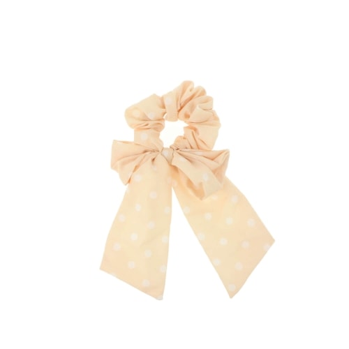 Coletero Arrugado Estampado Lazo