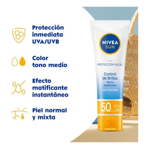 Sun Protección Facial UV Spf50+