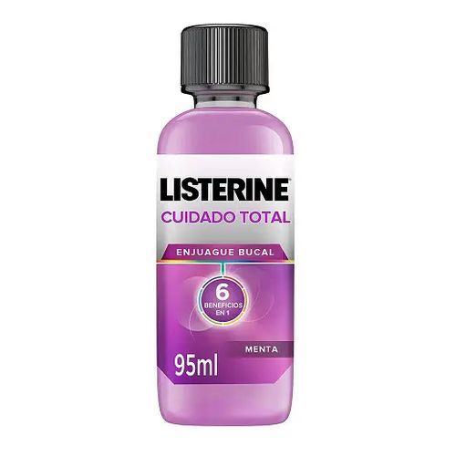Listerine Cuidado Total Mini  95 ml Enjuague Bucal