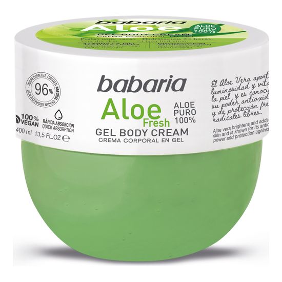 Gel Body Cream Aloe Fresh