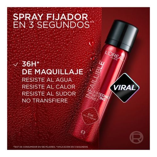 Infalible Spray Fixador 
