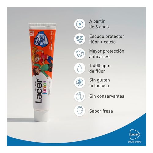Junior Gel Fresa x2 + Regalo