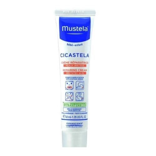 Mustela Cicastela Crema Reparadora 40 ml Bebés y Niños