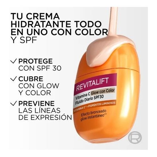 Revitalift Vitamina C Glow Spf30