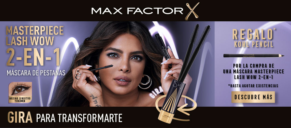 Max Factor Mascara de pestaña masterpiece 2 en 1 lash wow