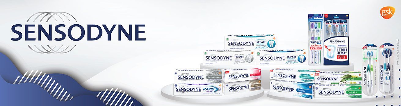 Sensodyne Desktop banner